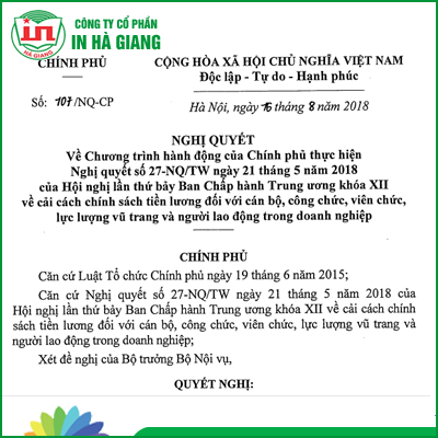 IN NGHỊ QUYẾT