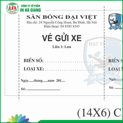 IN VÉ XE